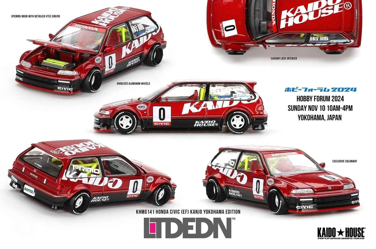 Honda Civic (EF) Kanjo Yokohama Edition | Kaido House Garage Wiki 