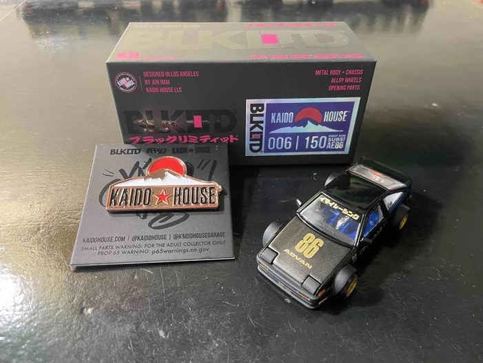 KAIDO HOUSE BUKID ブラックリミテッド AE86 Trueno Toyota Trueno AE86 Kaido Street BLKLTD ®️ #5 (Series 4) “First