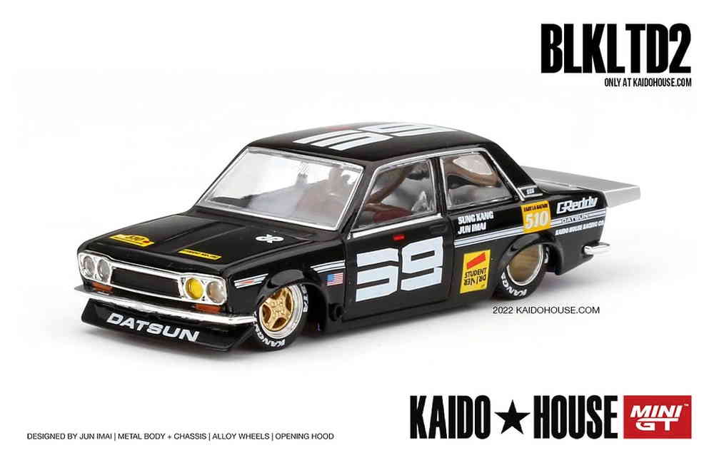 Datsun 510 Pro Street SK Black Limited KaidoHouse Exclusive 