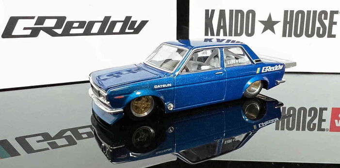 Datsun 510 Pro Street GReddy Blue GReddy Exclusive | Kaido