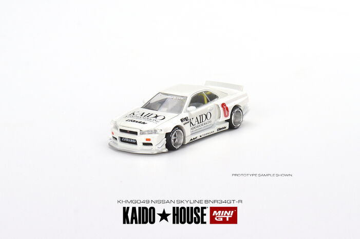 街道ハウスR34GTR（白）