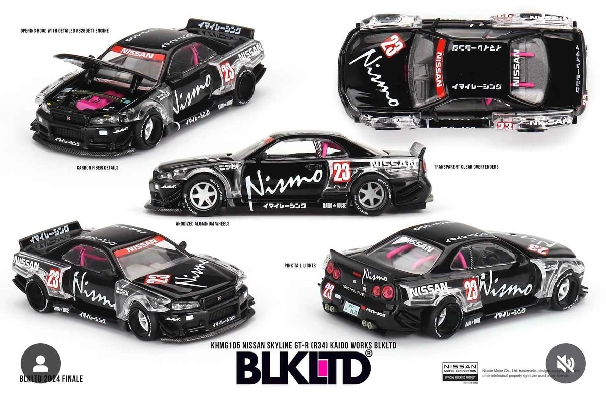 Nissan Skyline GT-R (R34) Kaido Works BLKLTD | Kaido House Garage 