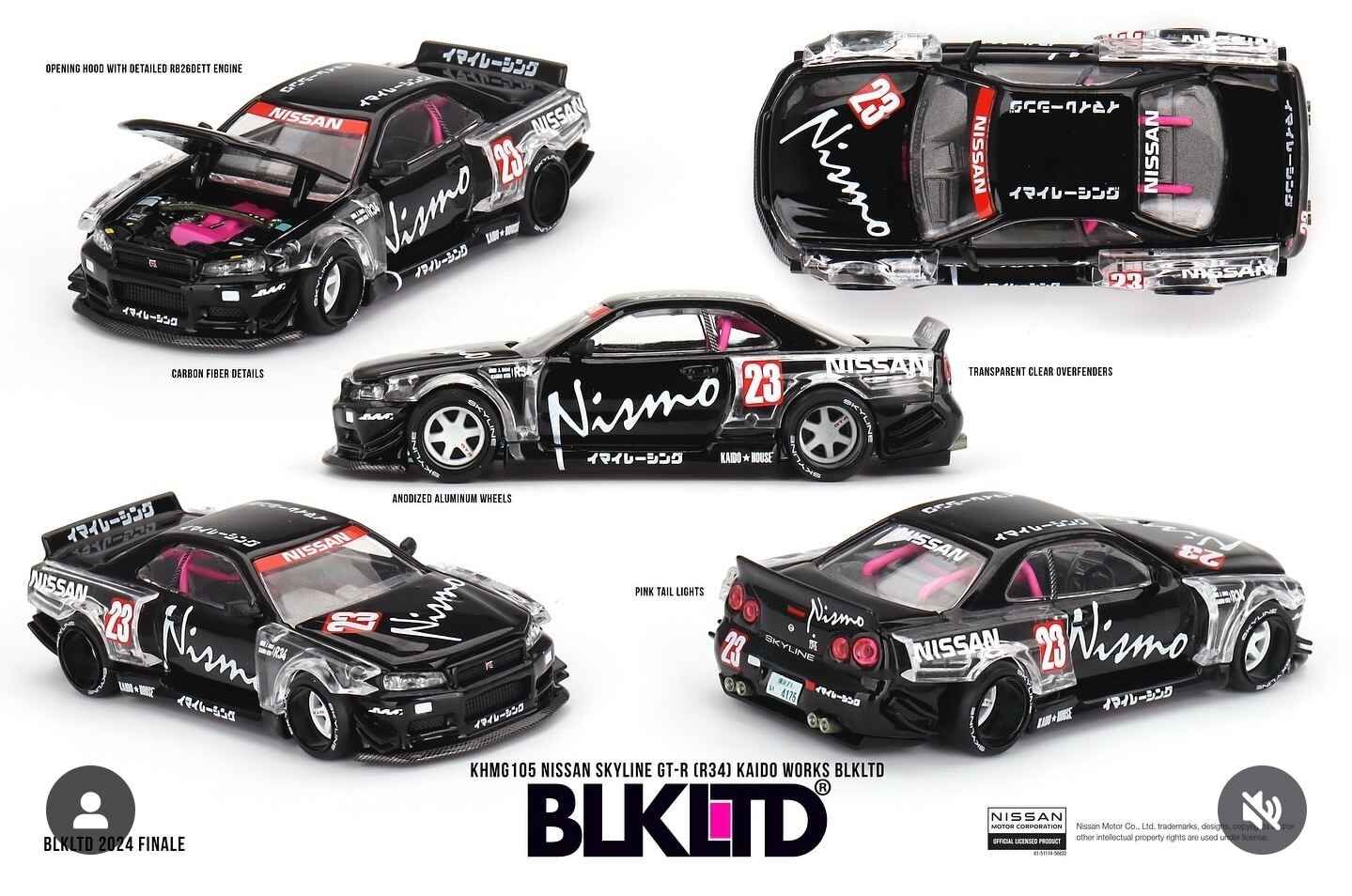 KAIDOU HOUSE The HORNET スカイライン GT-R R34 Nissan Skyline GT-R (R34) TAMIYA x KAIDO HOUSE “The Hornet