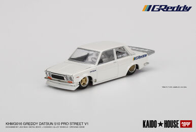 Datsun 510 Pro Street HKS V1 (BLKLTD) | Kaido House Garage