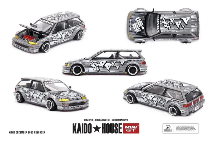 CIVIC EF KANJO KHMG141 LTD EDN サイン付き♨️ Kaido House Honda Civic EF Kanjo Yokohama Edition LTDEDN - KHMG141
