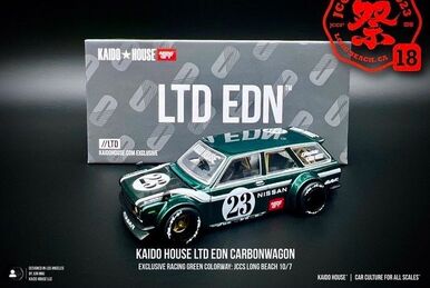 街道ハウス　Nissan 510 Street Nismo V1 Preorder] Kaido House x Mini GT 1:64 Datsun 510 Street Nismo