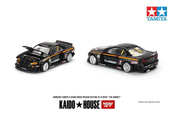 R34 KAIDO HOUSE 街道ハウス　ホーネット KHMG093 Nissan Skyline GT-R (R34) TAMIYA x KAIDO HOUSE 
