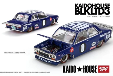 Datsun 510 Pro Street GReddy Black Limited | Kaido House Garage 