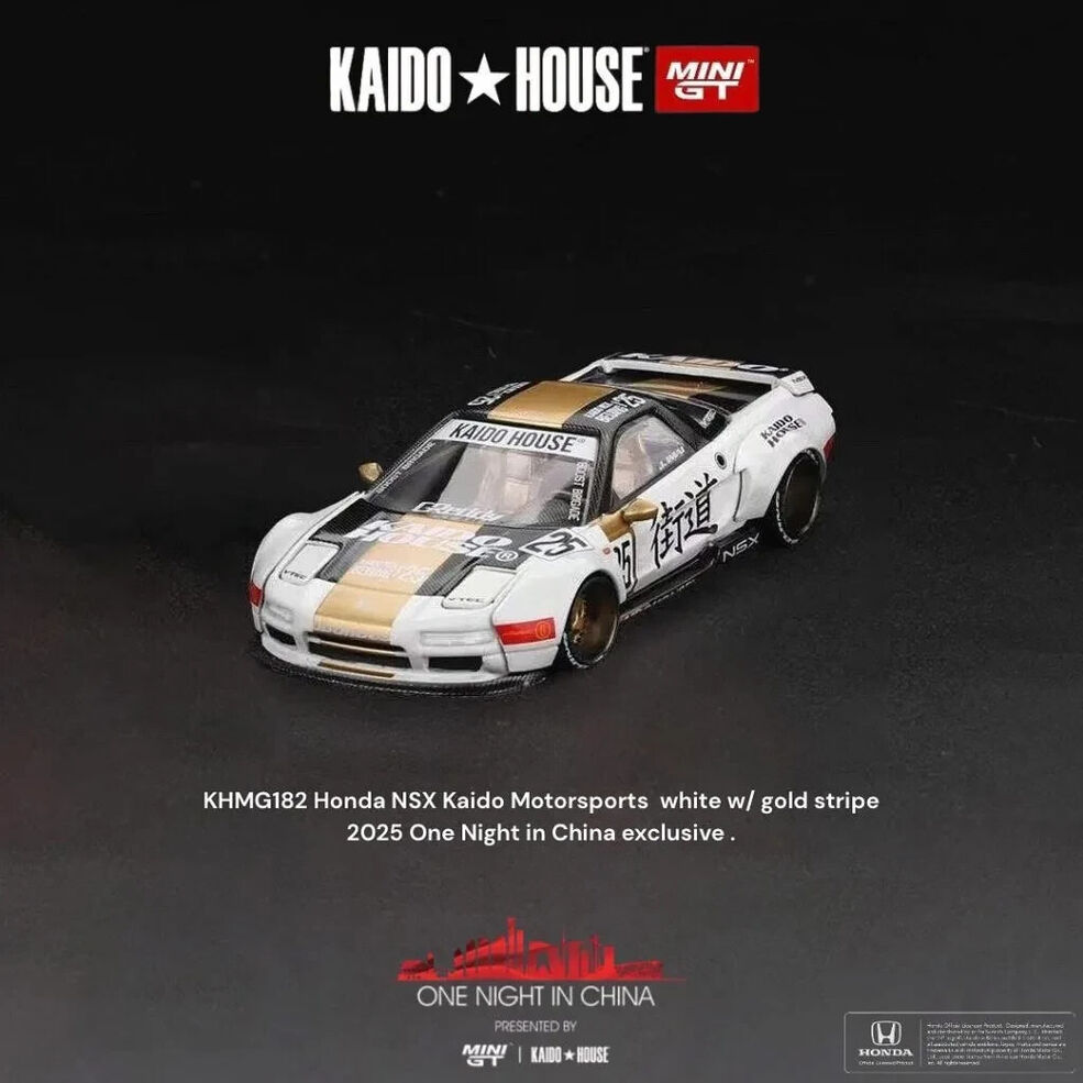 KAIDO HOUSE 街道ハウス NSX CROME Kaido House LTDEDN NSX CROME HONDA HOT WHEELS JAPAN