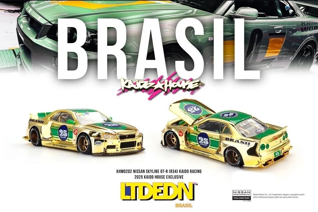 Nissan Skyline GT-R (R34) Kaido Racing 2025 Kaido House Exclusive