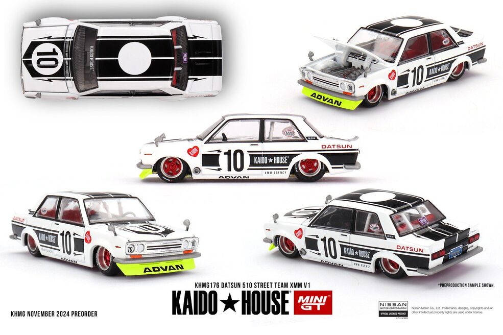 KAIDO★HOUSE DATSUN 510 STREET RACING V3 Kaido GT Datsun Street 510 Racing V2 – KAIDO HOUSE LLC