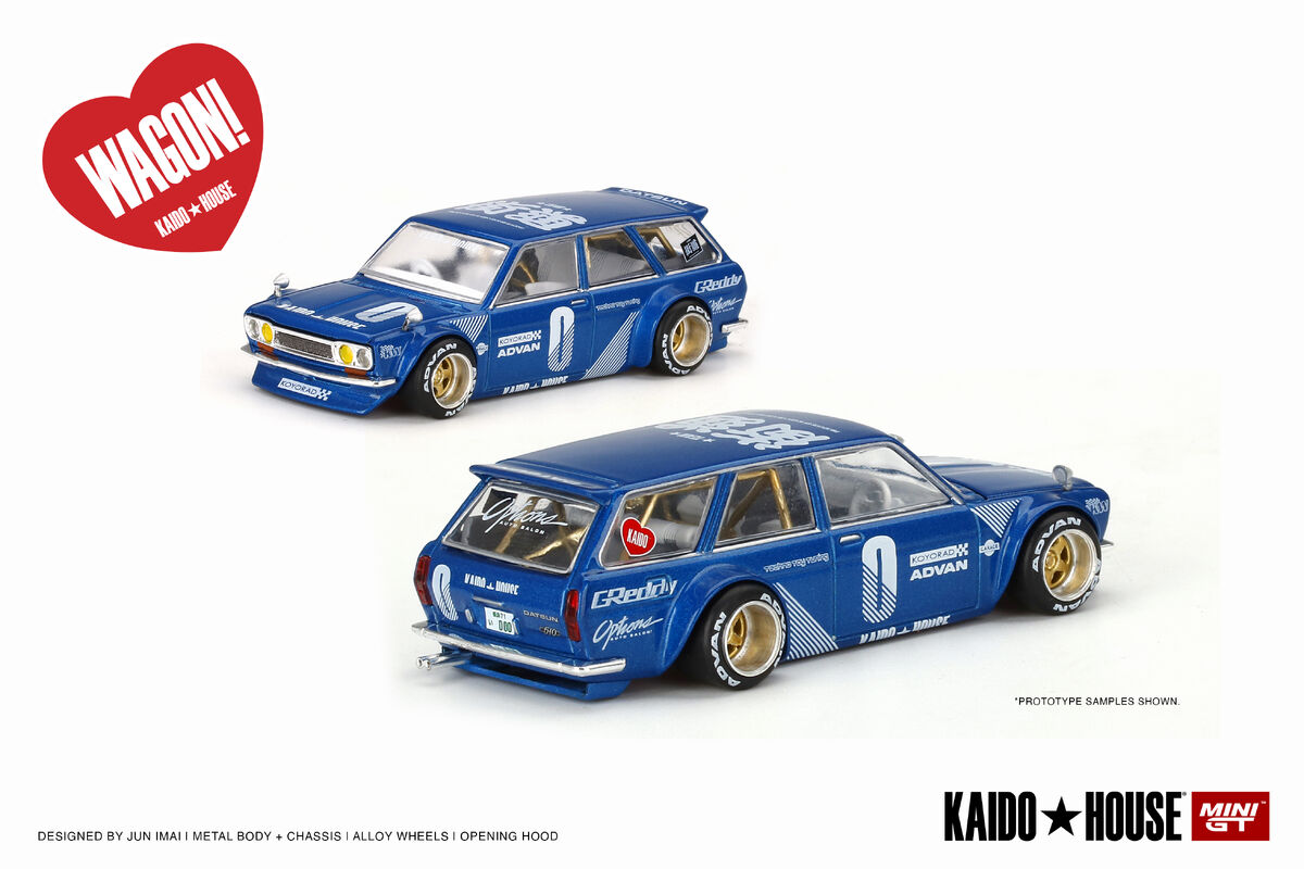 街道ハウス Datsun KAIDO 510 Wagon BRE Blkltd Datsun KAIDO 510 Wagon Black Limited | Kaido House Garage