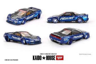 IN STOCK-Kaido House x Mini GT 1:64 Honda NSX Evasive V1 Red