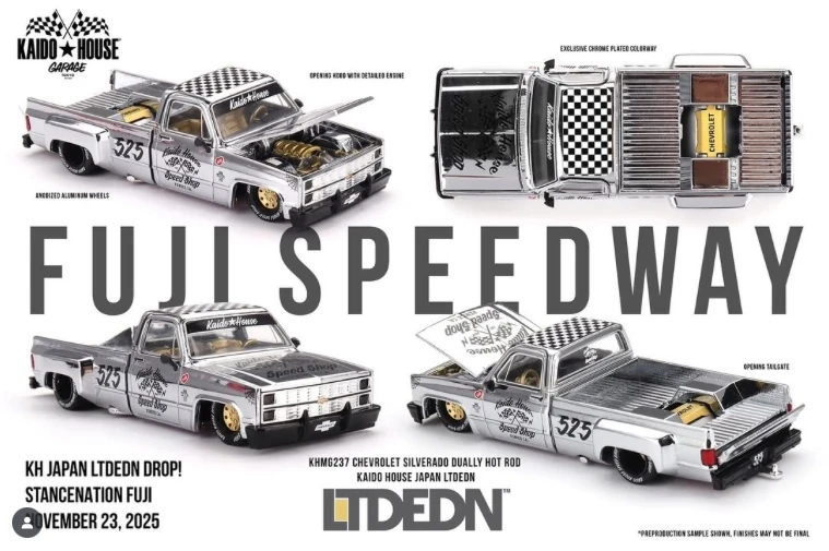 Chevrolet Silverado Dually Hot Rod Kaido House Japan LTDEDN