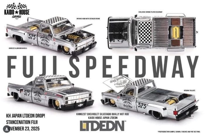 Chevrolet Silverado Dually Hot Rod Kaido House Japan LTDEDN