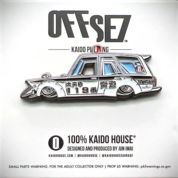 街道ハウス ピンズ OFFSE7® 海道ポルカイド「SQZ'D」 OFFSE7 Pin