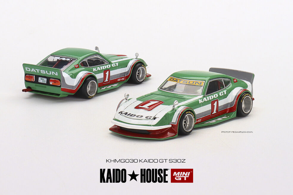KAIDO★HOUSE DATSUN Fairlady Z BLKLTD Mini GT x Kaido House No.023 Datsun Fairlady Z Dark Red