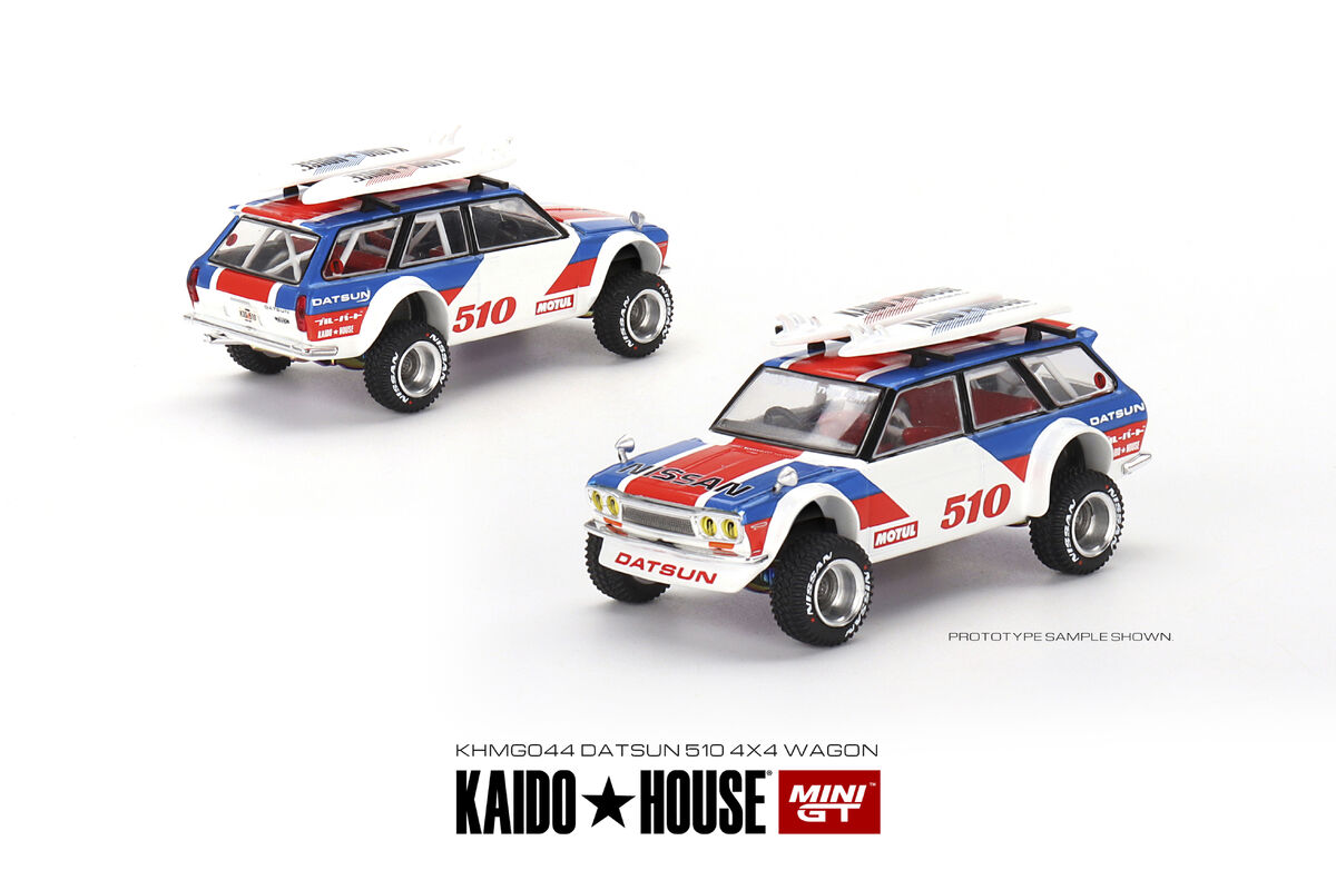 【返品?交換対象商品】 510 KAIDO Datsun Wagon House Kaido | RS Safari Surf GT Kaido ミニカー