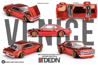ミニカー kaido house LTDEDN GarageNissaN 2000GT-R ミニカー kaido house LTDEDN GarageNissaN 2000GT-R Nissan Skyline