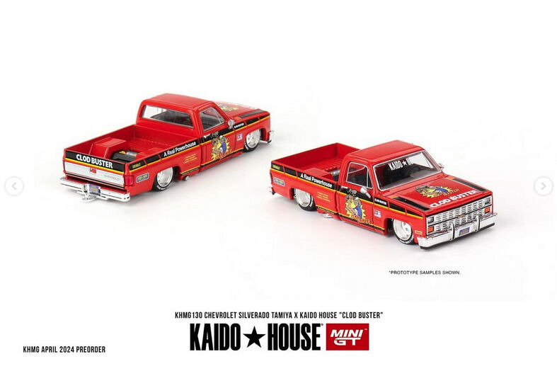 Chase! Mini GT x Kaido House 1:64 Chevrolet Silverado KAIDO