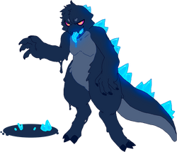 ElectroPopsicle on X: An attempt at Kaiju paradise's beastiary style!! I  think I might need to practice a bit more, but for my first attempt I think  it went alright #kaijuparadise #robloxart #