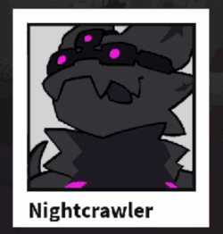 ✨Monster_Nuffy✨ on X: Nightcrawler~ This furry is very OP in the game qwq  #robloxart #kaijuparadise #nightcrawler  / X