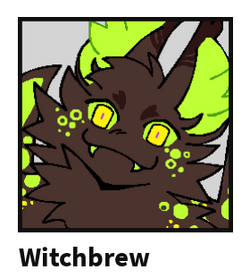 Kaiju Paradise, My Witchbrew fursona by Shadowfyre_owo -- Fur