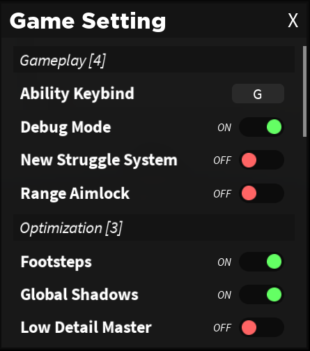 All default gameplay settings have been updated for new players to