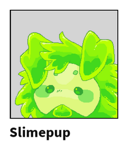 Slime pup explodes