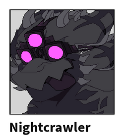 Nightcrawler made by Kaiju Paradise  Nightcrawler, Kaiju, Spirit animal art