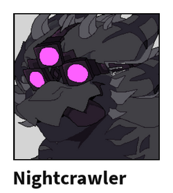 Blake, your sleep paralysis demon on X: @SalMandoYT_ drawing my favorite  PNGtuber again weewoo Mmm, Nightcrawler (kaiju paradise) goggles are cool   / X