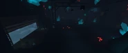 The Anniversary version of the Crystal Caves, with a foggy atmosphere.