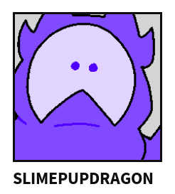 Kaiju Paradise: Slime Pup (Purple) Minecraft Skin