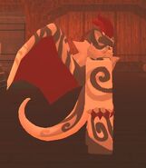 Vampire Mocha's side view.