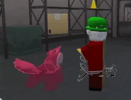 Slime pup literally dies