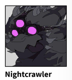 Kaiju Paradise: NightCrawler (will be remastered along with the others)  STOP STEALING WITHOUT PERMISSION Minecraft Skin