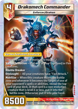 Drakomech Commander | Kaijudo Wiki | Fandom
