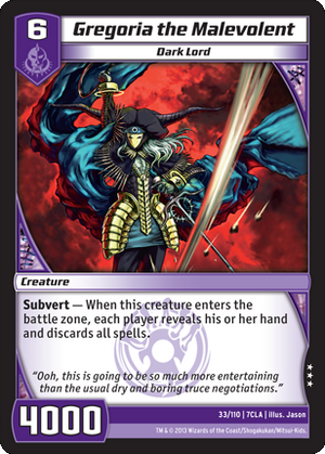 Gregoria the Malevolent | Kaijudo Wiki | Fandom
