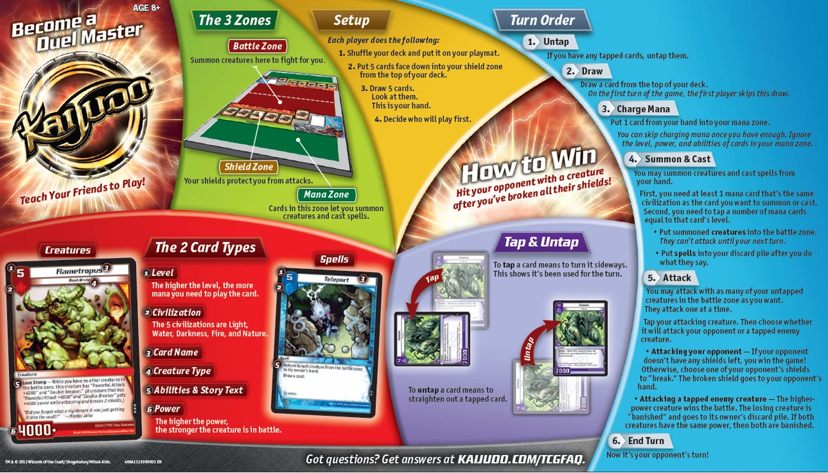 How to Play | Kaijudo Wiki | Fandom