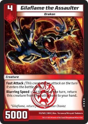Gilaflame the Assaulter | Kaijudo Wiki | Fandom