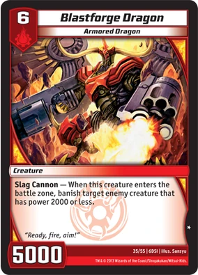 Blastforge Dragon | Kaijudo Wiki | Fandom