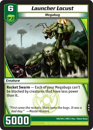 Launcher Locust/Gallery | Kaijudo Wiki | Fandom