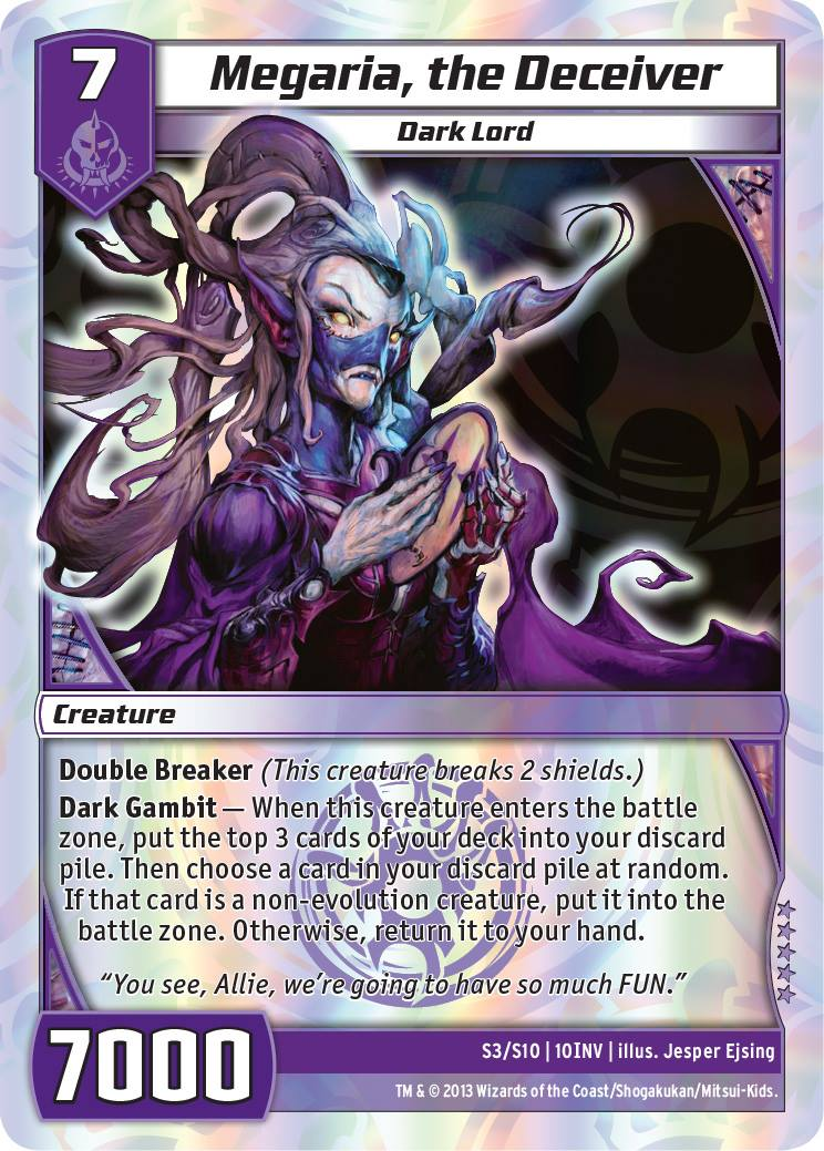 Megaria, the Deceiver | Kaijudo Wiki | Fandom