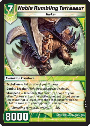 Noble Rumbling Terrasaur (7CLA)