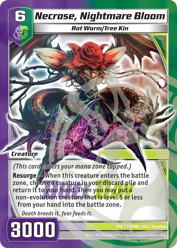 Necrose, Nightmare Bloom Kaijudo Wiki Fandom