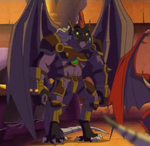 Brutalus; before losing his left wing.