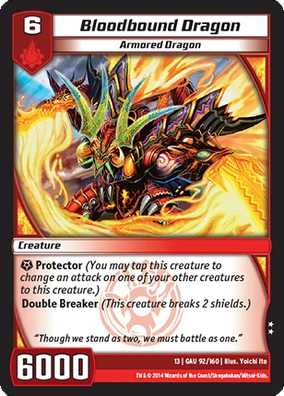 Bloodbound Dragon | Kaijudo Wiki | Fandom