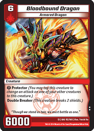 Bloodbound Dragon | Kaijudo Wiki | Fandom