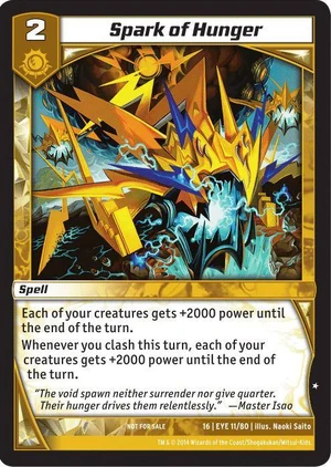 Spark of Hunger (16EYE)
