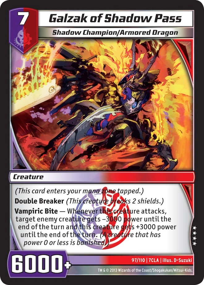 Galzak of Shadow Pass | Kaijudo Wiki | Fandom